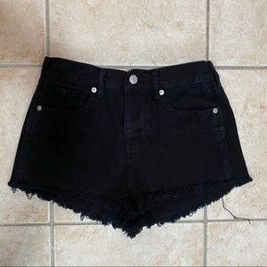 Brandy Melville Black High Rise Shorts